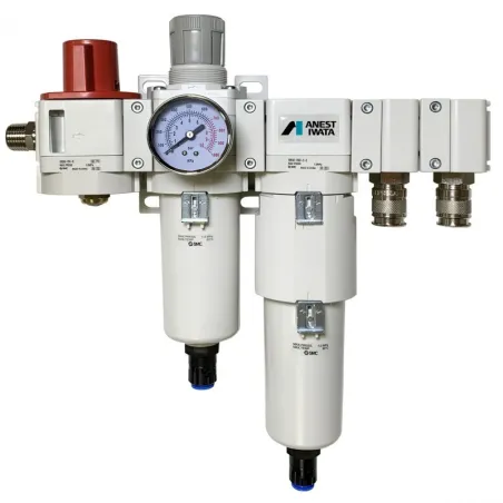 Iwata Filtro Regulador Plus Doble Etapa de Filtrado