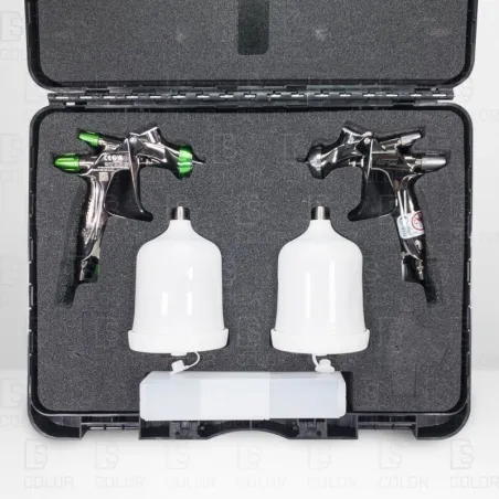 Maletín Pistolas IWATA WS400SR2-13HD ANALOGICO + LS400SR2-1.3