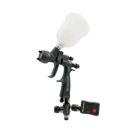 Pistola Walcom HVLP Mini Ego Carbo HALO-POM C75-180cc