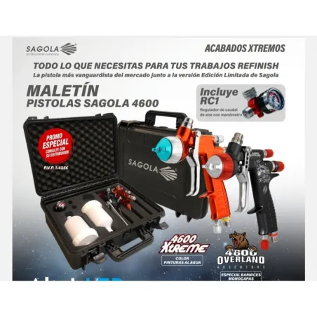 Maletin 4600 1.20XL (DVR AQUA)+ 4600 OVERLAND